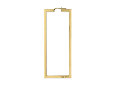 GUCCI Large Rectangle Single Earring