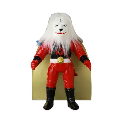 MEDICOM TOY "P PRO Retro Sofvi Heroes" -Lion Maru- Kaiketsu Lionmaru (Hair Transplant Version)