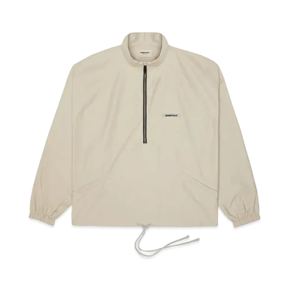 FEAR OF GOD ESSENTIALS Half-Zip Track Jacket "Olive/Khaki"