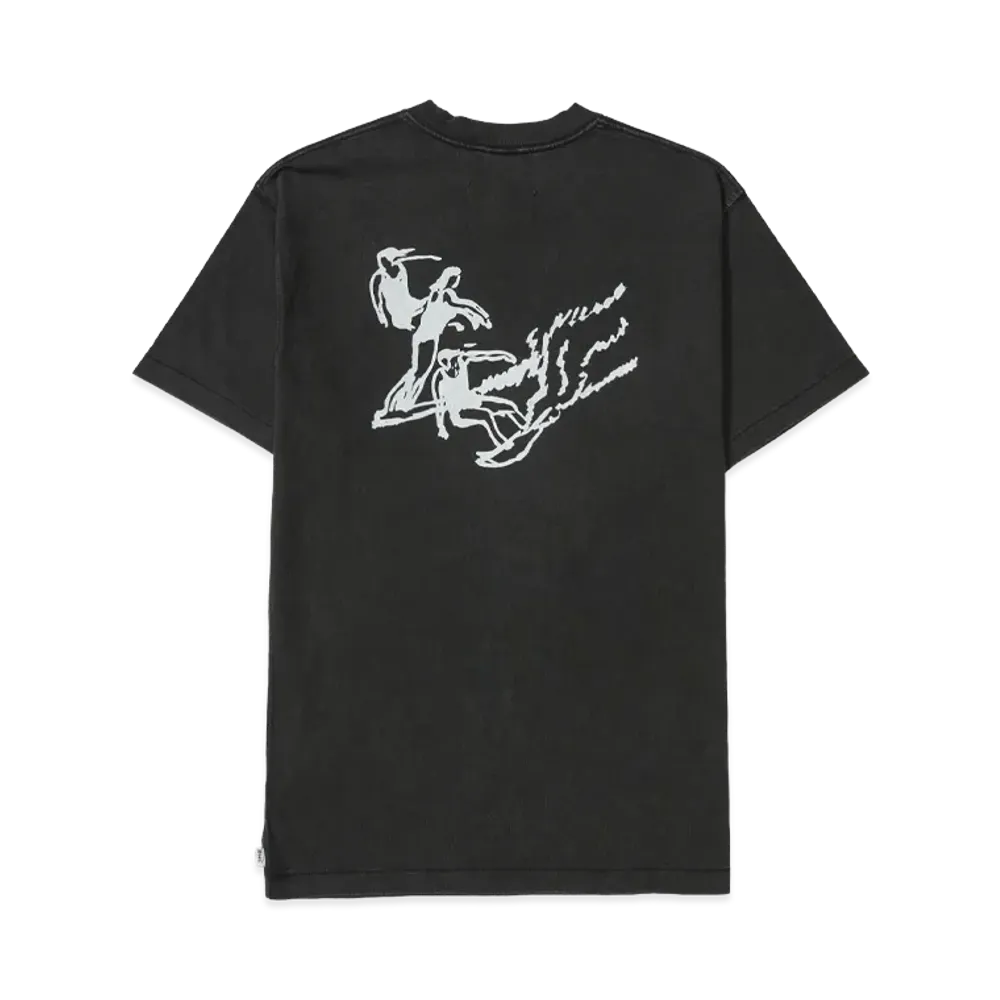 RHC Ron Herman x Champion Surf Drawing Tee No.1 "Black"