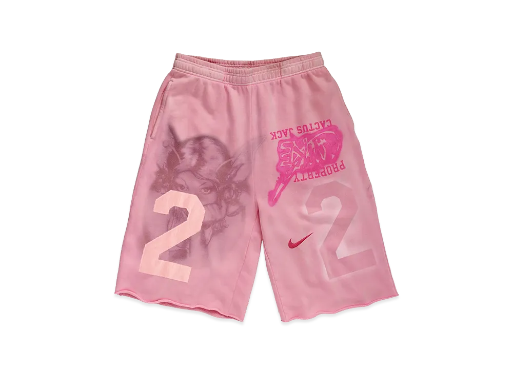 Travis Scott Cactus Jack x Nike Property Of Shorts "Pink"