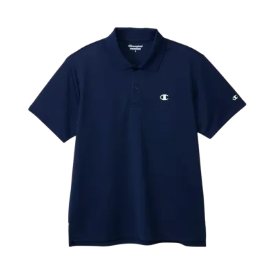 Champion Large Size Polo Shirt 25SS "Dark Navy"