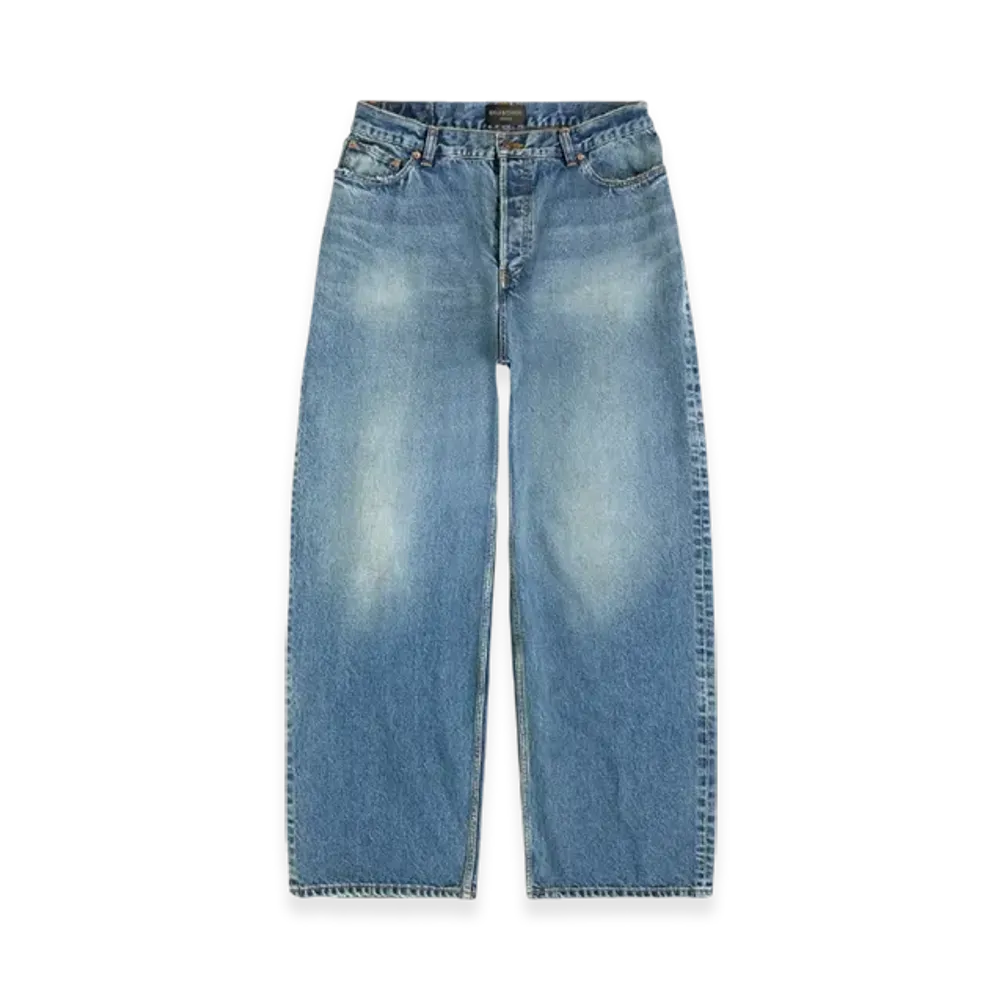 BALENCIAGA Large Baggy Jeans "Blue"