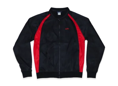 SAPEur Track Top Track Jacket "Black/Red"