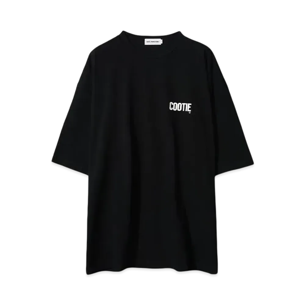 COOTIE PRODUCTIONS AD Processing Oversized S/S Tee "BLACK"