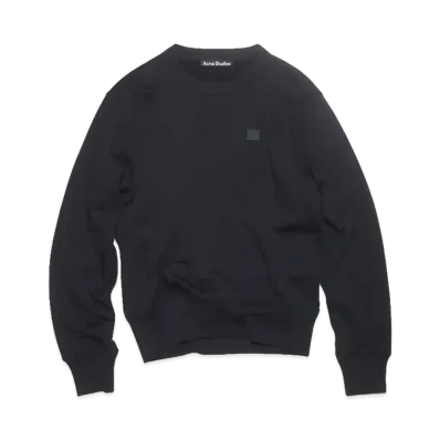 Acne Studios Crew Neck Sweater Regular Fit "Black"