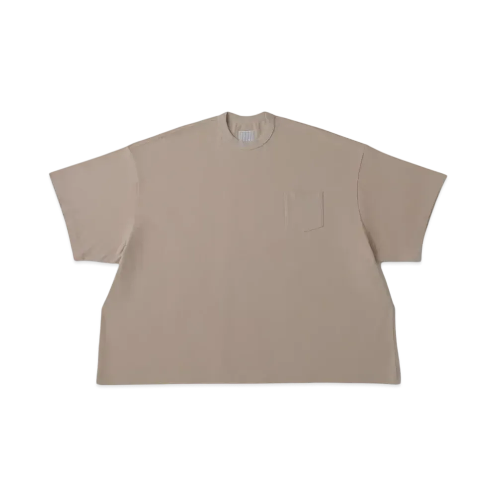 S.F.C Super Big Flat Pocket Tee "Beige"