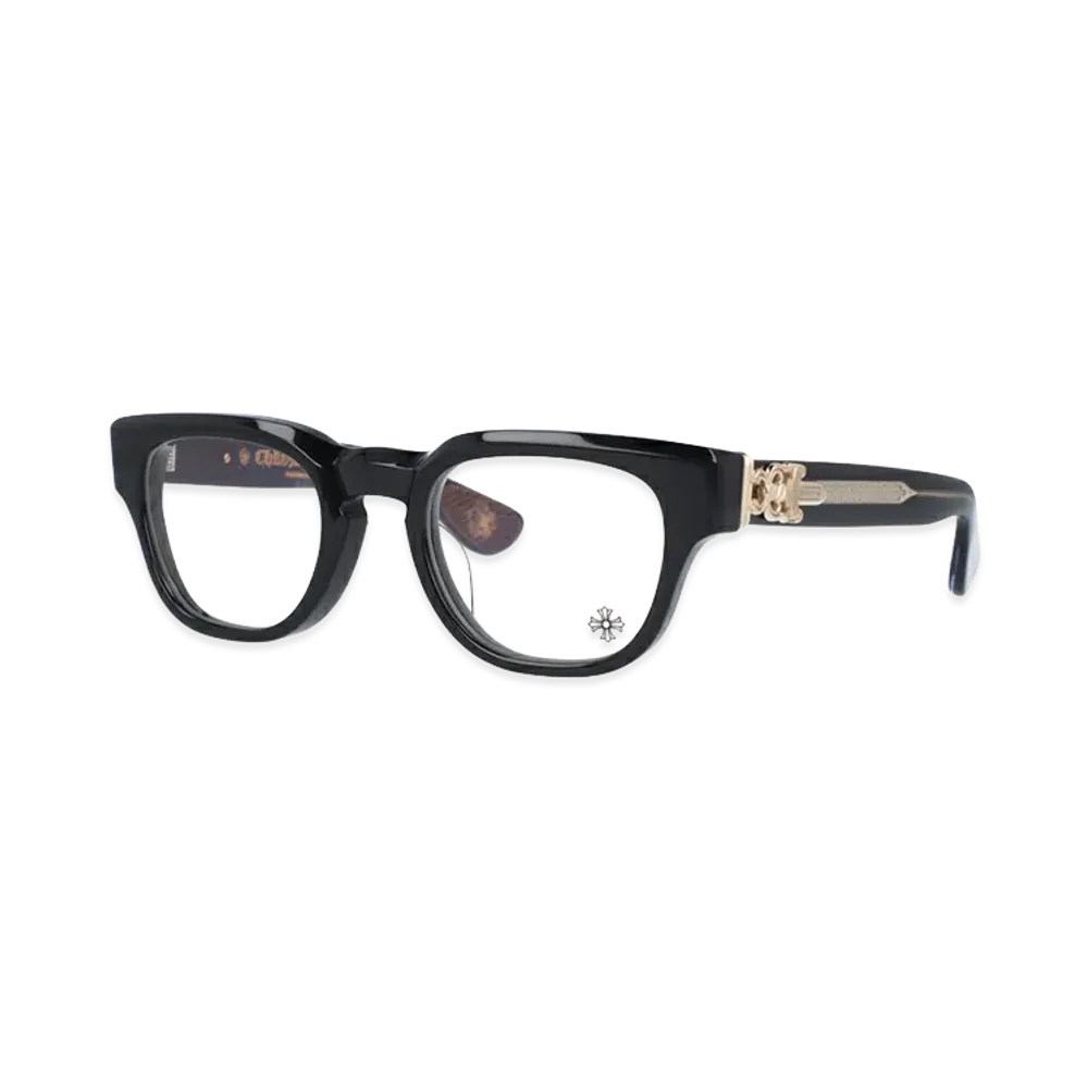Chrome Hearts Optitcal 52 Square "Black/Gold"