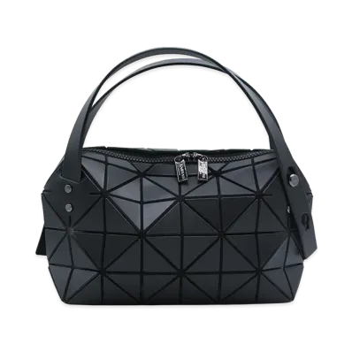 BAO BAO ISSEY MIYAKE Womens Boston Handbag "Black"