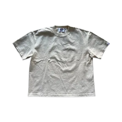Perfect Ribs Basic Short Sleeve T-Shirts "Ivory"