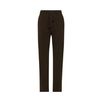 Maison Margiela Men's Cashmere Knit Trousers "Brown"