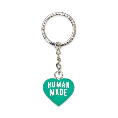 HUMAN MADE Heart Rubber Keychain "Green"