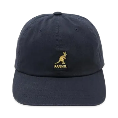 Kangol Washed Baseball Low Cap "Navy"