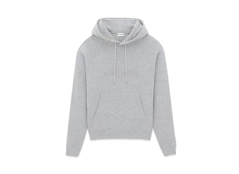 Saint Laurent Women's Saint Laurent Hoodie
 "Gris Chine"
