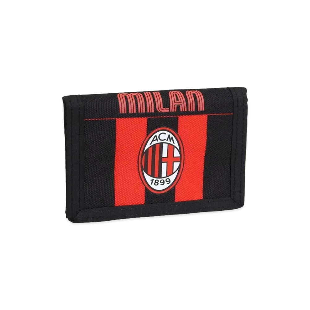 MICHAEL KORS Velcro Wallet "Black/Red"