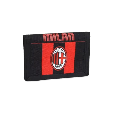 MICHAEL KORS Velcro Wallet "Black/Red"
