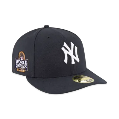New Era Men's New York Yankees 2024 World Series Side Patch Low Profile 59Fifty Fitted Hat "Navy"