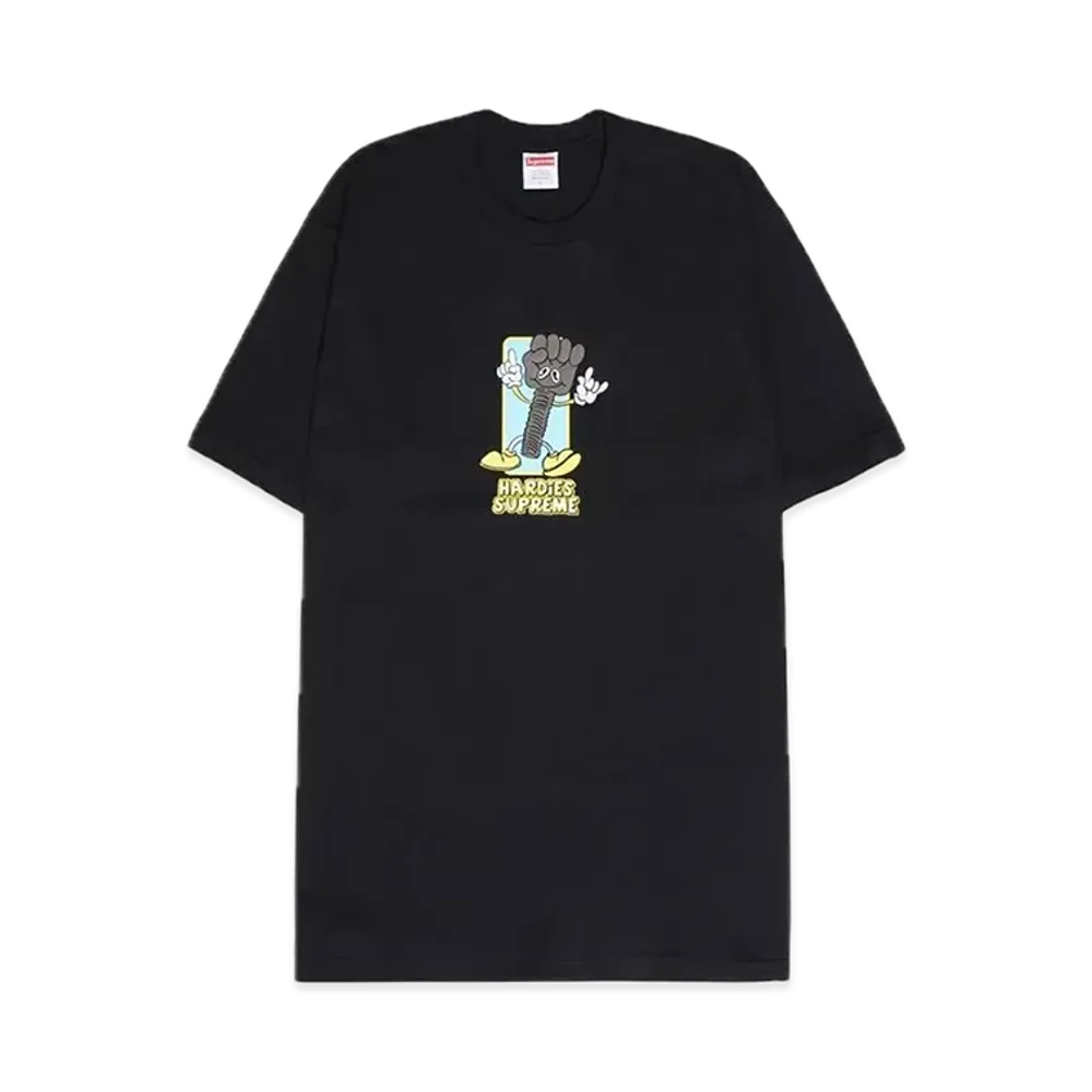 Supreme x Hardies Bolt Tee "Black"