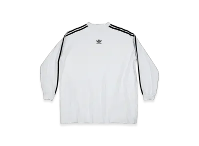 BALENCIAGA x adidas Oversized Long Sleeve T-Shirt "White"