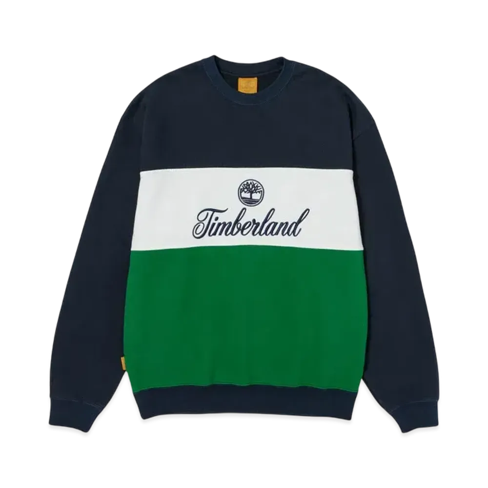 Timberland Allgender Crew Neck Sweat Tops "Dark Sapphire"