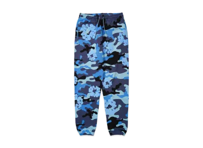 DENIM TEARS Blue Camo Cotton Wreath Sweatpant "Blue Camo"