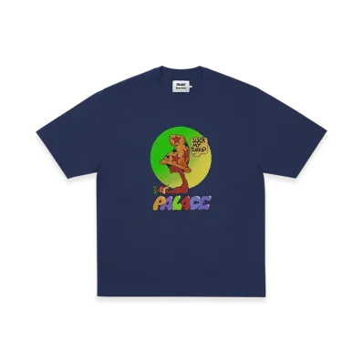 PALACE Mark Bode T-Shirt "Navy"