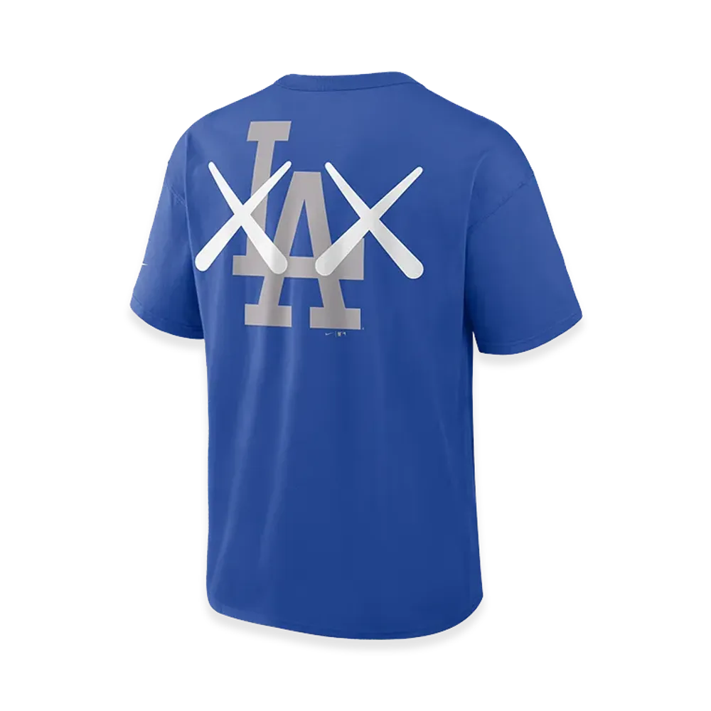 MLB x KAWS x Nike Fanatics Women’s Fest Boxy Tee Los Angeles Dodgers "Game Royal"