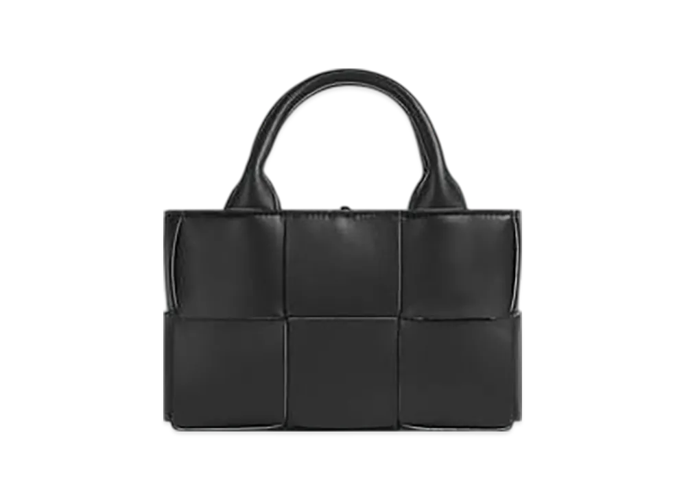 Bottega Veneta Candy Arco Tote "Black/White"