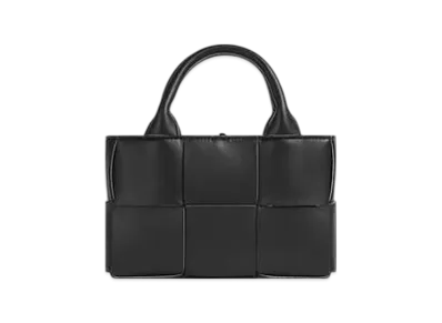 Bottega Veneta Candy Arco Tote "Black/White"