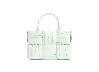 Bottega Veneta Arco Mini Tote Hand Bag "Glacier"