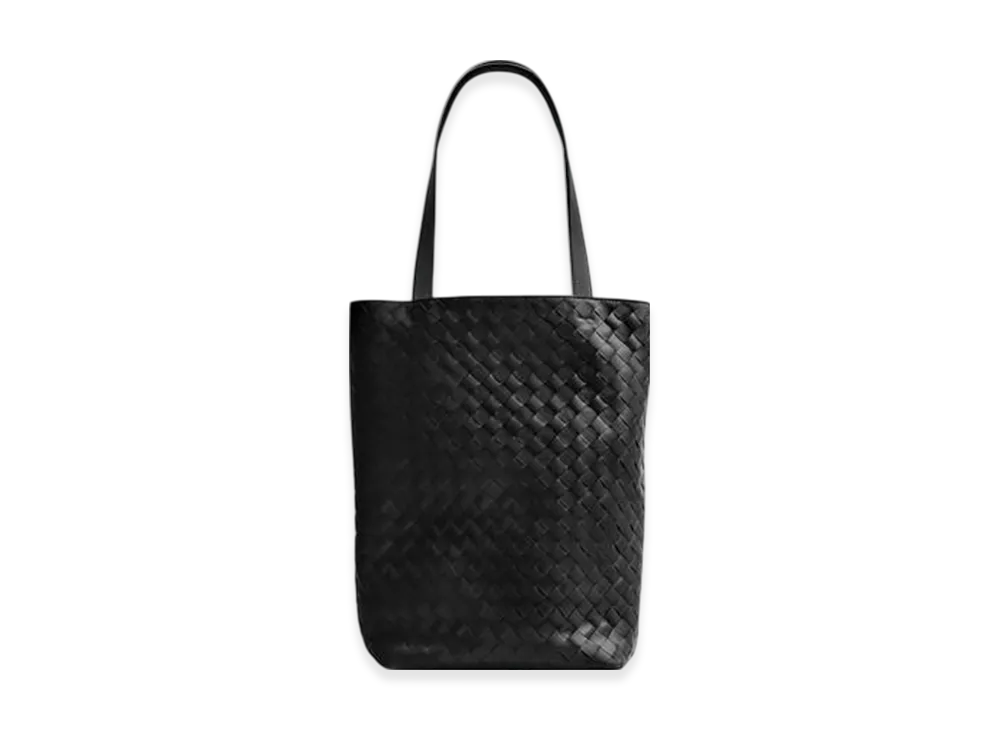 Bottega Veneta Small Intrecciato North-South Tote "Black"
