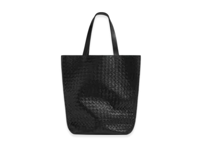 Bottega Veneta Large Intrecciato North-South Tote "Black"
