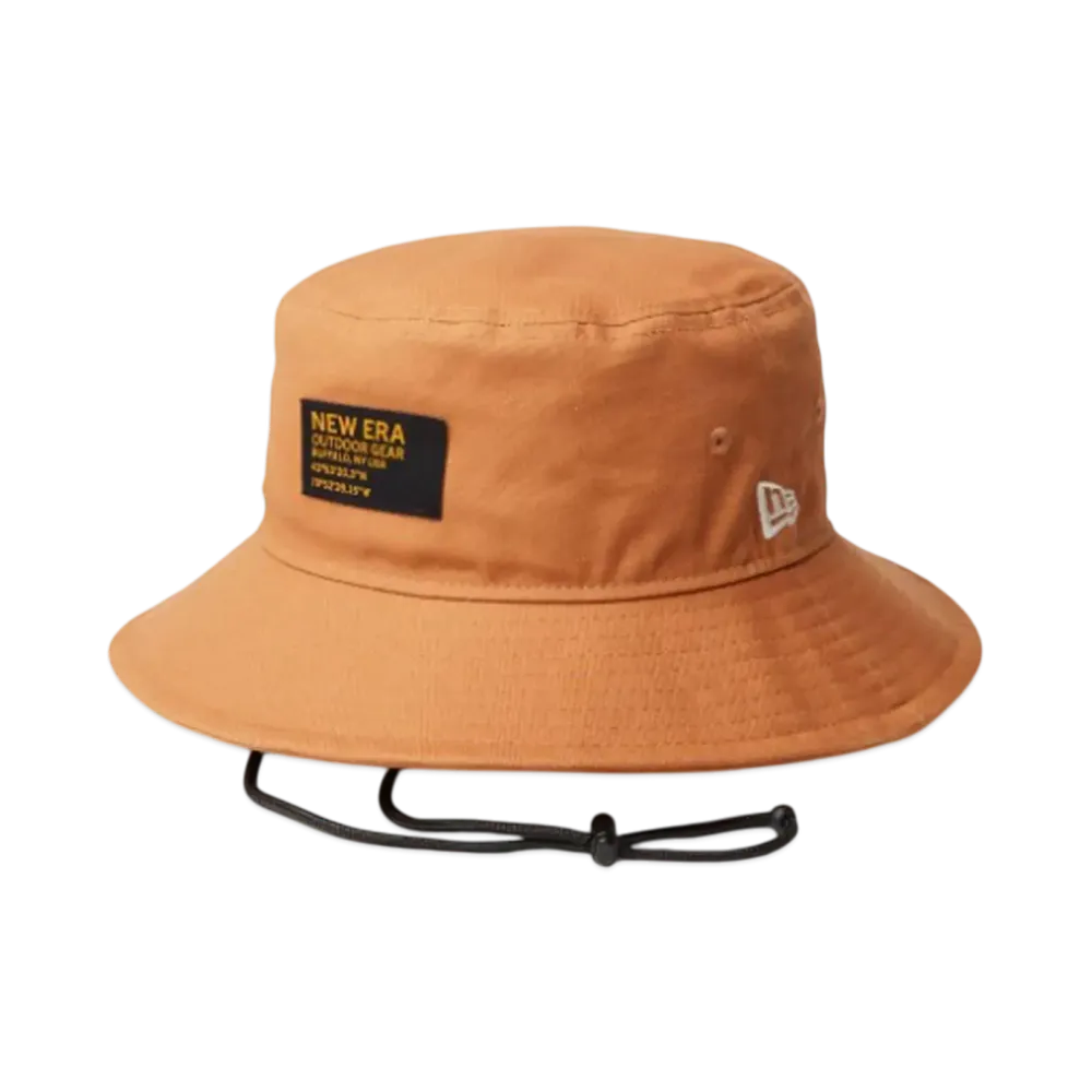 NEW ERA New Era Outdoor Adventure Light Duck Canvas Woven Label "Tan"