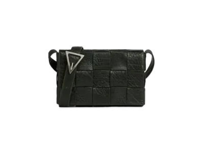 Bottega Veneta Cassette Crossbody Bag "Dark Green"