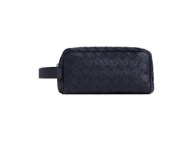 Bottega Veneta Intrecciato Travel Pouch "Nocturnal"