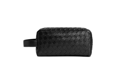 Bottega Veneta Intrecciato Travel Pouch "Black"