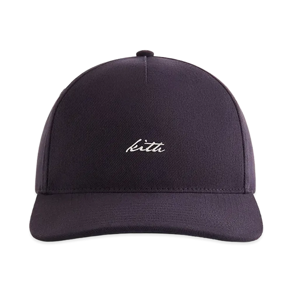 Kith Autograph Brushed Twill Bay Low Pinch Crown Cap "Nocturnal"