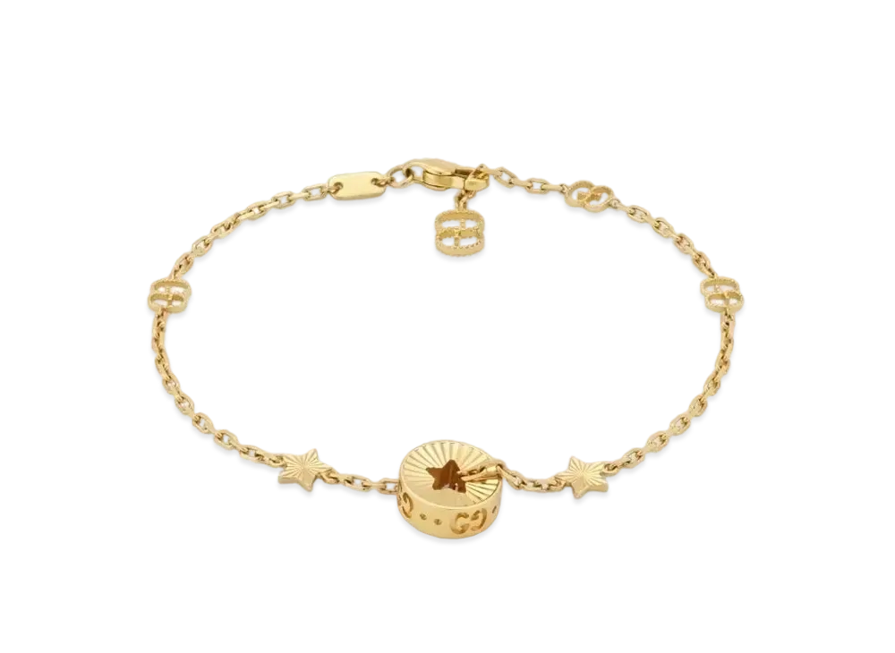 GUCCI Icon Star Bracelet "Yellow Gold"