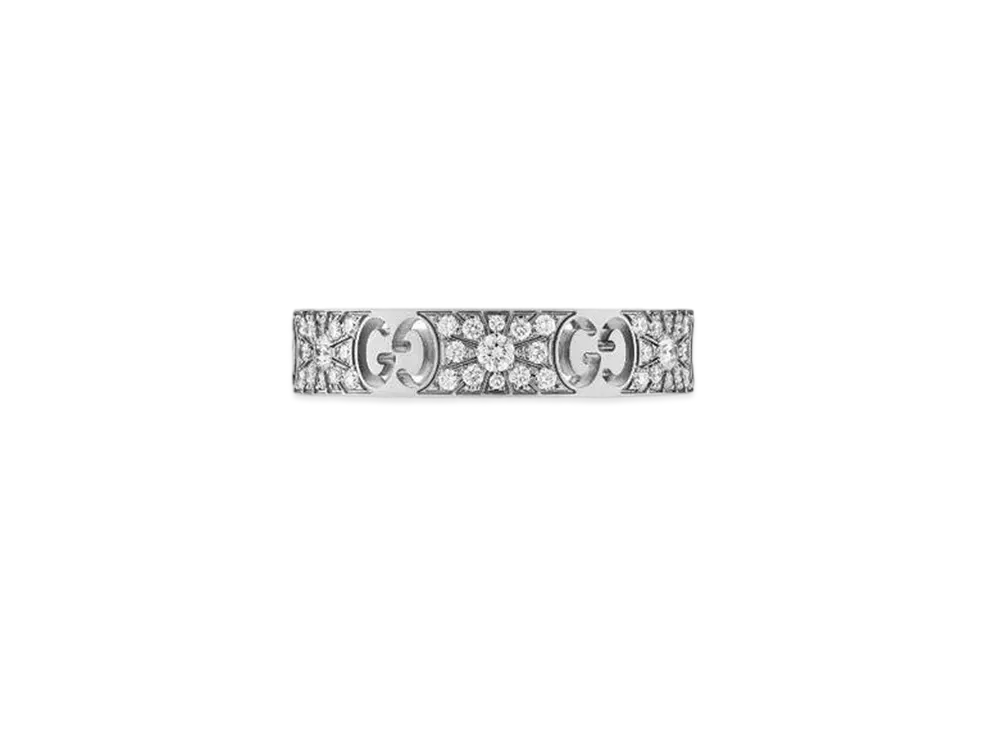 GUCCI Icon Stardust Detail 18K Ring