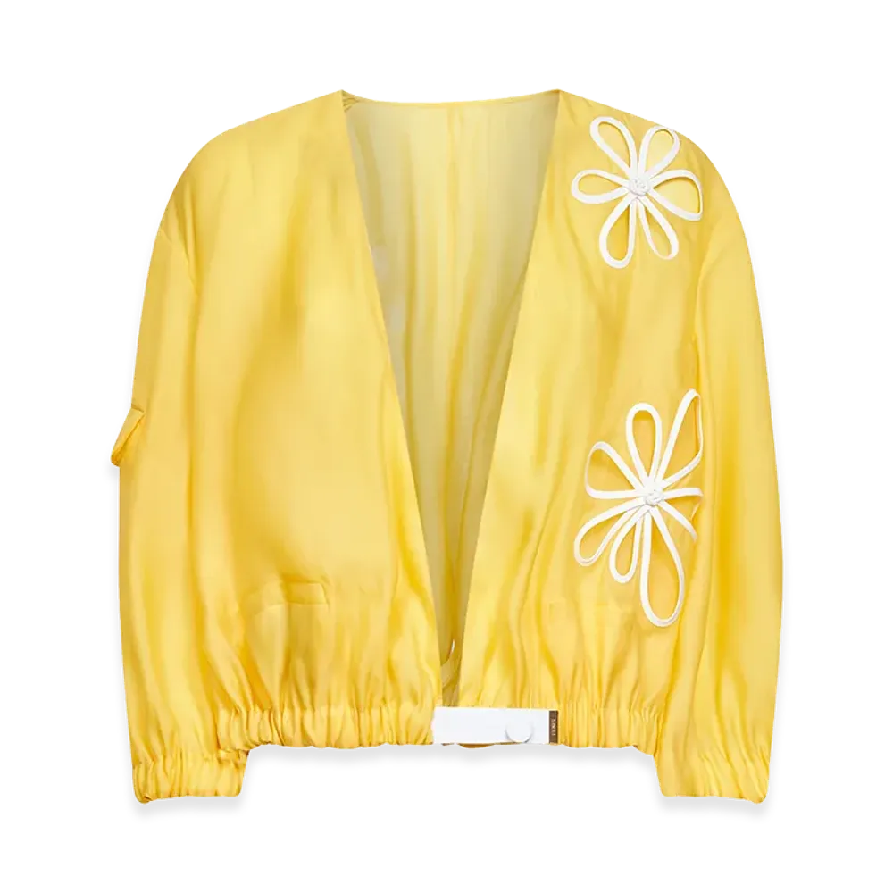 FENDI Women's Organza Jacket "Yellow"
