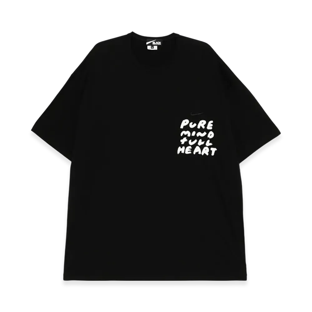 BLACK COMME des GARCONS x Nike Print Tee "Black"