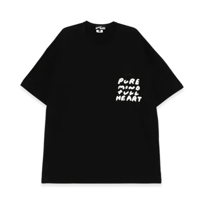 BLACK COMME des GARCONS x Nike Print Tee "Black"