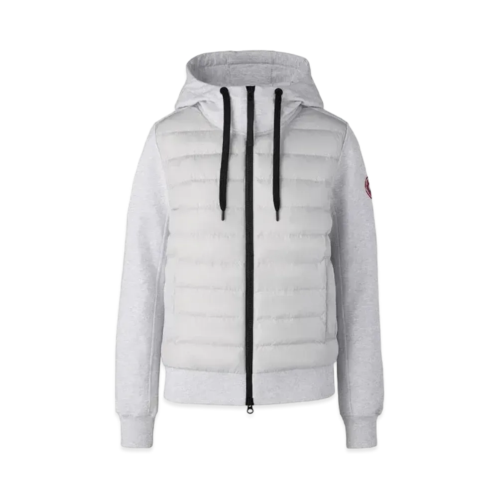 CANADA GOOSE Hybridge Muskoka Full-Zip Hoody "Silverbirch Heather"