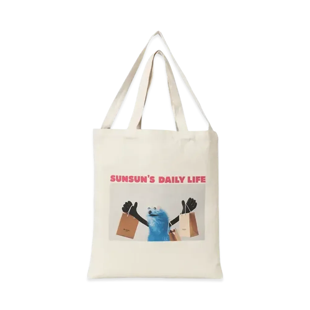 B:MING by BEAMS x PUPPET SUNSUN / Photo Print Tote Bag "Shopping"