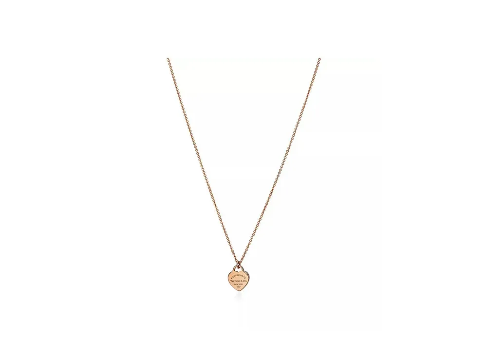 Tiffany & Co. Return to Tiffany Heart Tag Pendant "Rose Gold"