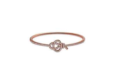 Tiffany & Co. Tiffany Keys Woven Keys Hinged Bracelet "Rose Gold/Diamond"