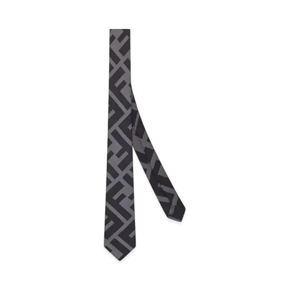 FENDI Tie Silk "Black"
