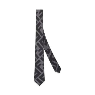 FENDI Tie Silk "Black"