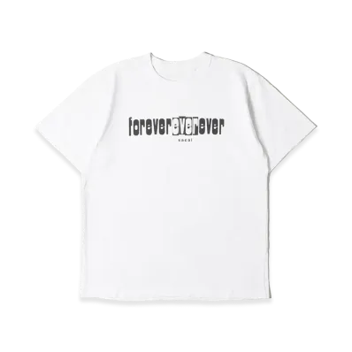 sacai Forever ever ever S/S T-Shirt "White"