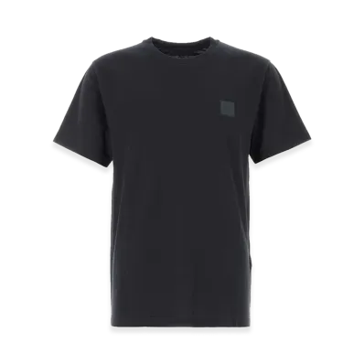 Stone Island Cotton T-Shirt "Midnight Blue"
